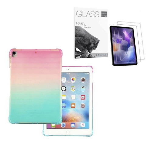 Funda Tablet Tpu Generica Para iPad Mini 6 8,3'' + 2 Vidrios