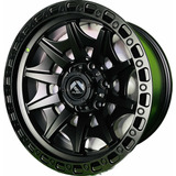 4 Rines 17x9 6/139 Negro Matte Tacoma, Hilux, Ranger, L200