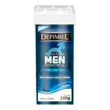 Cera Cartucho Roll-on Men Hombre Azuleno Depimiel 100gr