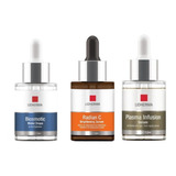 X3 Serums Biosmotic Drops + Radian C + Plasma Inf  Lidherma 