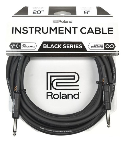 Roland Cable Professional Audio - Black Series 3 Metros 