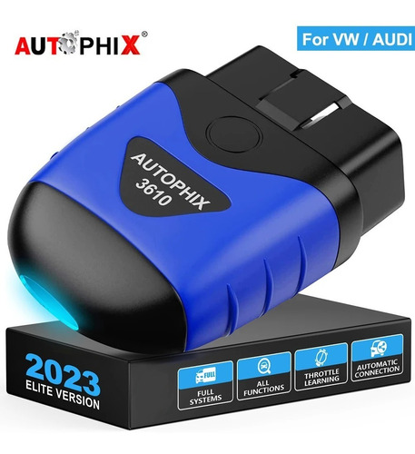 Herramienta De Escaneo Bluetooth Autophix 3610 Obd2 Para Vw