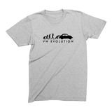 Camiseta Masculina Fusca Evolução Air Cooled Camisa Carro Vw