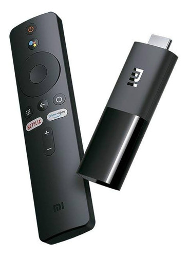 Mi Tv Stick Xiaomi Controle De Voz Full Hd 8gb Cor Preto