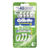 Gillette Máquinas Afeitar Sensitive 4 Unidades