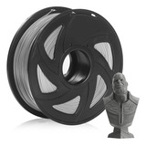 Filamento Petg 1,75 Mm Impresión 3d Gris 1kg Alta Precisión