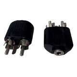 Ficha Adaptador Jack 3.5mm Stereo A 2 Plug Rca Modul A327