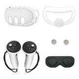 Juego De 5 Piezas Para Funda Facial De Silicona Meta Quest3,