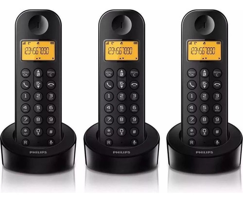 Telefono Philips D130 Trio - Son 3 Telefonos - Impecable!