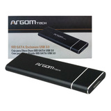 Carry Disk Argomtech Para Disco Ssd M.2 Usb 3.0m Aluminio