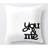 Almohadon Decorativo Estampado Frases 35x35cm