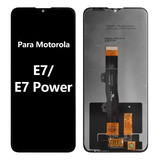 Para Motorola Moto E7/ E7 Power Tela Frontal Lcd Display