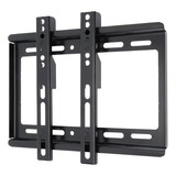 Suporte De Parede F22b Fixo Flat P/ Tvs Monitores 14 Á 42 Cor Preto