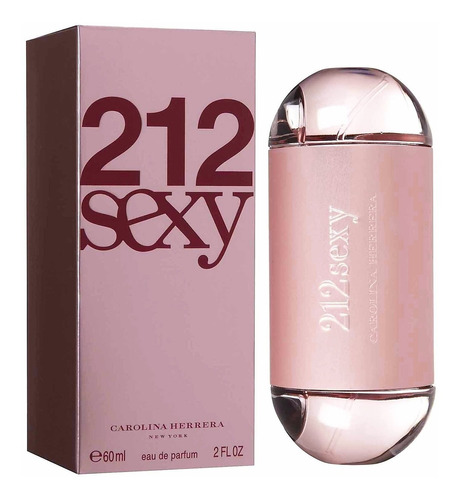 Perfume Mujer Importado 212 Sexy Woman 60ml Eau De Parfum