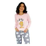 Amor Y Amistad Pijama De Garfield Multiusos Pantalón Térmico
