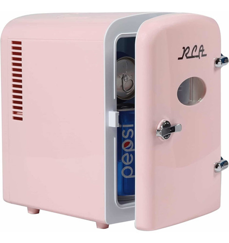 Rca Mini Refrigerador Skincare Rosa + 11 Mascarillas Regalo 