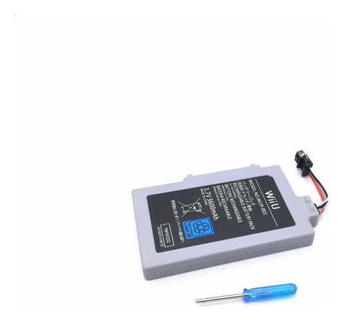 Batería Litio Para Wii U, 3,7 V, 3600mah Doble Capacidad!