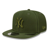 Gorra New Era Yankees 59 Fifty Green Bordado 3d 23and