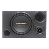 Caixa Trio Som Completa Pioneer 12 + Driver E Tweeter Jbl