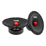 Ds18 Bocinas Medios Rangos Con Bala Pro-gm8.4b 8 Pulgadas 580 Watts Máximo 190 Watts Rms 4 Ohms Color Negro - 2 Unidades