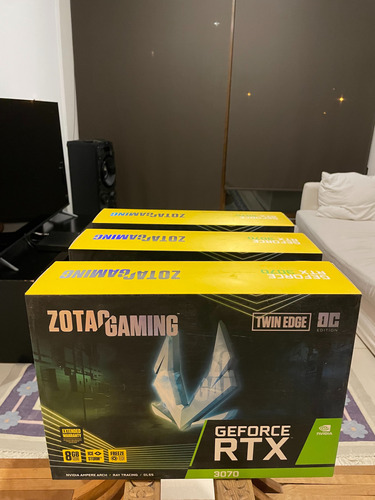 Placa De Video Nvidia Zotac Gaming Geforce Rtx 3070 8gb