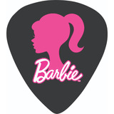 Palhetas Personalizadas  Barbie 7 Unidades