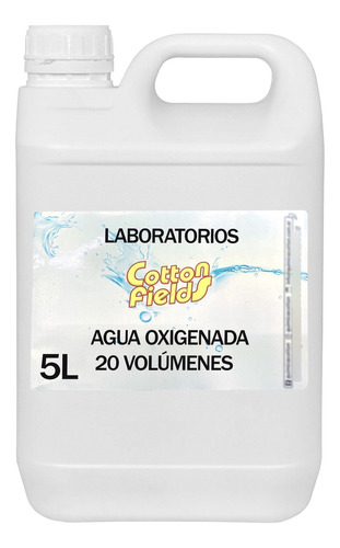 Agua Oxigenada 20 Volumenes X 5l - Maxima Calidad 