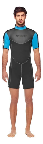 Traje Seac Corto Neopreno 2.5mm Buceo Snorkel Surf Kayak