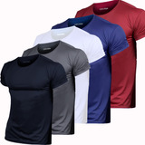 Camiseta Dry Fat Kit Basica Anti Odor Proteção Solar Uv An7