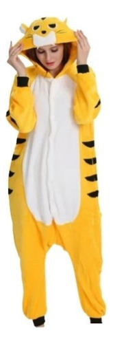 Pijama Y Disfraz Tigre Enteritos Kigurumi  Polar Invierno M9