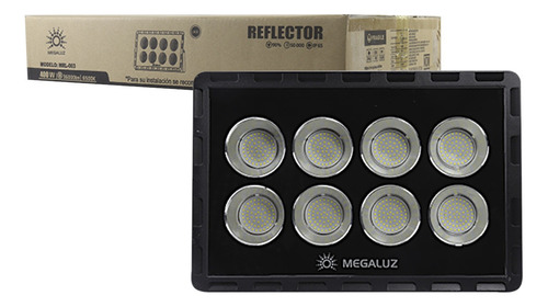 Reflector Led Luminaria 400w 36000lm Ip65 Exteriores Potente