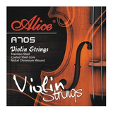 Encordado Alice A705 Violín X2 Unds