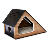 Casa Para Gatos Moderna Vibrant Life Con Tapete Lavable