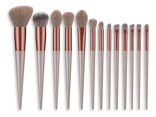 13 Brochas Maquillaje Facial - Unidad a $144