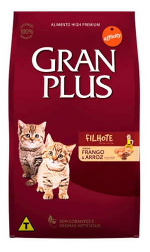 Gran Plus Gatos Filhotes 3 Kg