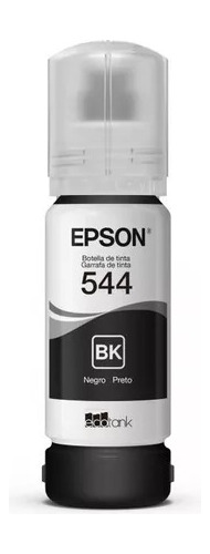 Tinta Original Epson 544 - T544120 - L3110 L3150 L5190 Negro