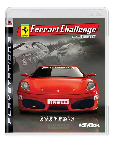 Jogo Seminovo Ferrari Challenge Trofeu Pirelli Ps3