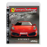 Jogo Seminovo Ferrari Challenge Trofeu Pirelli Ps3