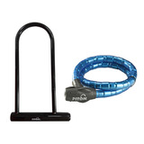 Kit Piton Seguridad Traba U Ty 302+ Linga 1,20mts Azul Piton