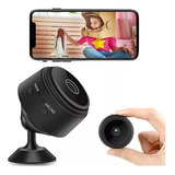 Mini Micro Camera Ip Espiã Wifi Full Hd Segurança Cor Preto.