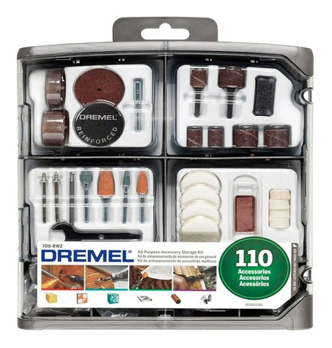 Kit 110 Accesorios Dremel 709 Minitorno Dremel 3000 4000