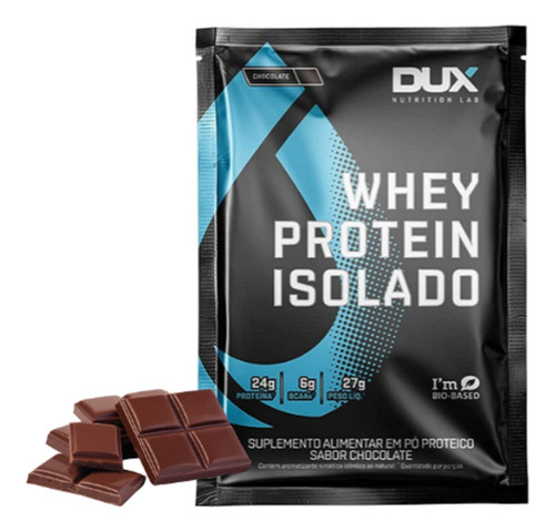 Dux Whey Protein Isolado - Sachês Unitários 27g Cookies