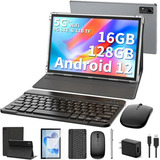 Hisorl Tableta Android De 10 Pulgadas, 16gb+128gb, 1tb Expan