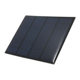 Panel Solar Policristalino Mini Epoxy 6v 0-250ma 112x91 Mm