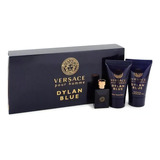 Versace Dylan Blue Pour Homme Conjunto 3 Peças Em Miniatura Gênero Masculino