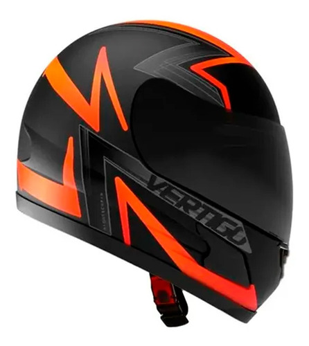 Casco Integral Vertigo Hk7 Bolt Naranja Tamaño Del Casco Xl