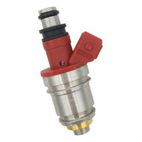 Inyector De Gasolina P/nissan Estacas 2.4 90-97 Rojo Js21-1