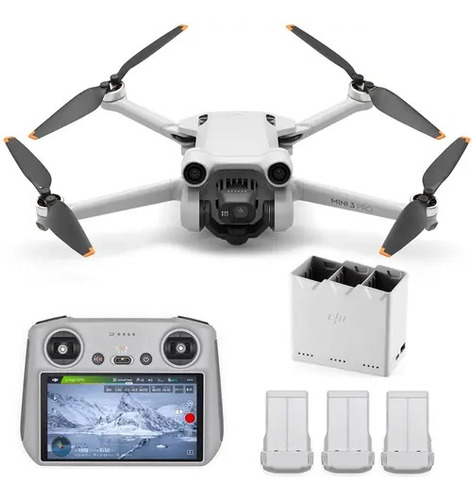 Drone Dji Mini 4 Pro Fly More Combo Plus 4k + Control + Acce