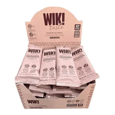 Barra de cereal Wik Taste sin TACC sabor quinoa\u002Fchocolate 20 g de 20 u | MercadoLibre