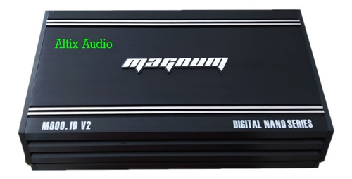Amplificador Magnum Clase D 1 Canal   M800.1d